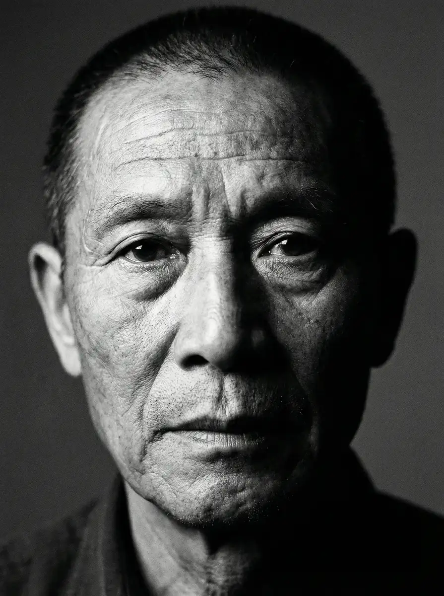 退休矿工陈守望的黑白纪实肖像